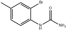 (2-bromo-4-methylphenyl)urea Structure