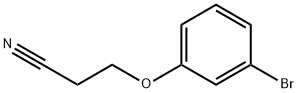 3-(3-bromophenoxy)propanenitrile Structure