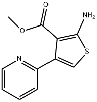 METHYL 2-AMINO-4-(PYRIDIN-2-YL)THIOPHENE-3-CARBOXYLATE,1019521-30-2,结构式