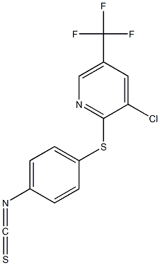 4-{[3-chloro-5-(trifluoromethyl)-2-pyridinyl]sulfanyl}phenyl isothiocyanate