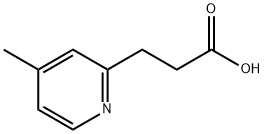 3-(4-Methylpyridin-2-Yl)Propanoic Acid(WX613472) Struktur