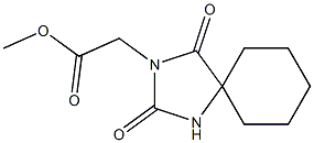 methyl 2-{2,4-dioxo-1,3-diazaspiro[4.5]decan-3-yl}acetate