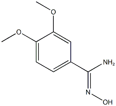 3,4-二甲氧基苄胺肟,1053058-99-3,结构式