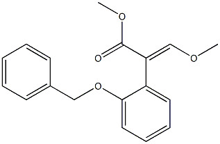 methyl 2-[2-(benzyloxy)phenyl]-3-methoxyacrylate,106789-12-2,结构式