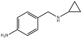4-Amino-N-cyclopropylbenzenemethanamine Structure