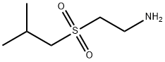 2-(isobutylsulfonyl)ethanamine(SALTDATA: FREE) Struktur