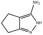 2,4,5,6-Tetrahydrocyclopenta[c]pyrazol-3-aMine Struktur