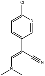 (2Z)-2-(6-chloropyridin-3-yl)-3-(dimethylamino)prop-2-enenitrile|