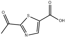 5-乙酰基噻唑-2-羧酸, 1095824-76-2, 结构式