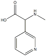 115200-98-1 (METHYLAMINO)(3-PYRIDINYL)ACETIC ACID