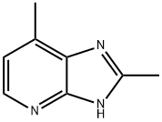 2,7-二甲基-1H-咪唑并[4,5-B]吡啶,115951-60-5,结构式