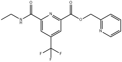 1210916-90-7 (pyridin-2-yl)methyl 6-(ethylcarbamoyl)-4-(trifluoromethyl)pyridine-2-carboxylate