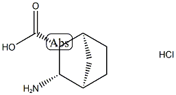 diendo-3-Amino-bicyclo[2.2.1]heptane-2-carboxylic acid hydrochloride Struktur