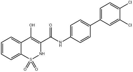 化合物PF-9184 结构式