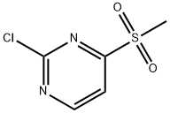 2-Chloro-4-(methylsulfonyl)pyrimidine Struktur
