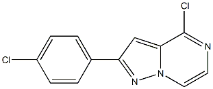 4-CHLORO-2-(4-CHLORO)-PHENYLPYRAZOLO[1.5-A]PYRAZINE|