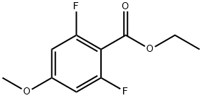 ethyl 2,6-difluoro-4-methoxybenzoate Structure
