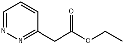 ethyl 2-(pyridazin-3-yl)acetate Struktur