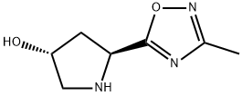 1263033-81-3 (3R,5S)-5-(3-methyl-1,2,4-oxadiazol-5-yl)pyrrolidin-3-ol