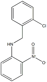 N-[(2-chlorophenyl)methyl]-2-nitroaniline Structure