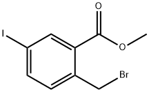 methyl 2-(bromomethyl)-5-iodobenzoate Structure