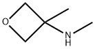 N,3-dimethyloxetan-3-amine Struktur