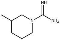 SULFURIC ACID COMPOUND WITH 3-METHYLPIPERIDINE-1-CARBOXIMIDAMIDE (1:1) Structure