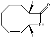 (1S,6Z,8R)-9-azabicyclo[6.2.0]dec-6-en-10-one 化学構造式