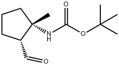 tert-butyl N-[(1S,2R)-2-formyl-1-methylcyclopentyl]carbamate|