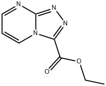 Ethyl [1,2,4]triazolo[4,3-a]pyriMidine-3-carboxylate 化学構造式