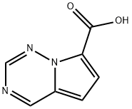 pyrrolo[2,1-f][1,2,4]triazine-7-carboxylic acid Structure