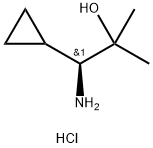 (s)-1-amino-1-cyclopropyl-2-methylpropan-2-ol hcl|(S)-1-氨基-1-环丙基-2-甲基丙-2-醇盐酸盐
