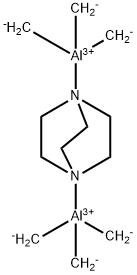 二(三甲基铝)-1,4-乙烯哌嗪三亚乙基二胺,137203-34-0,结构式