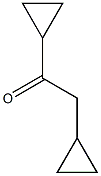 1,2-DICYCLOPROPYLETHANONE 结构式