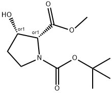 1-O-tert-butyl2-O-methyl(2S,3R)-3-hydroxypyrrolidine-1,2-dicarboxylate|