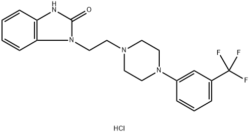 氟班色林盐酸盐,147359-76-0,结构式