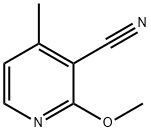 3-Pyridinecarbonitrile,2-methoxy-4-methyl-(9CI) Struktur