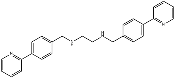 N1,N2-Bis[[4-(2-pyridinyl)phenyl]methyl]- 1,2-ethanediamine|化合物BC-1215