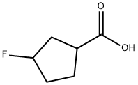 3-氟环戊羧酸,1508595-64-9,结构式