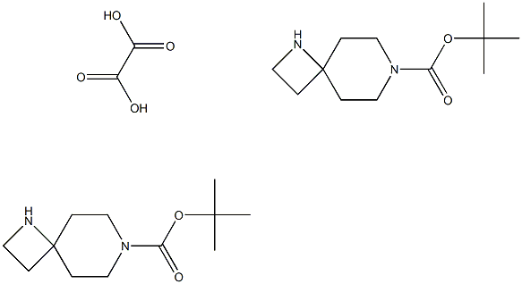 1,7-Diazaspiro[3.5]nonane-7-carboxylic acid tert-butyl ester hemioxalate, 1523617-82-4, 结构式