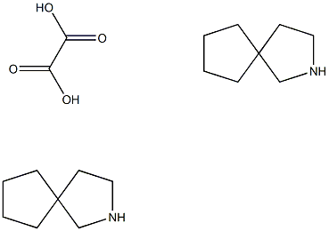 2-Aza-spiro[4.4]nonane  heMioxalate Structure
