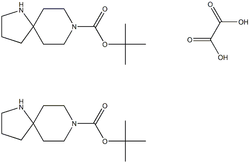 8-Boc-1,8-diazaspiro[4.5]decane hemioxalate 结构式