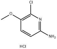 6-chloro-5-methoxypyridin-2-amine hcl Struktur