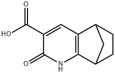 2-OXO-1,2,5,6,7,8-HEXAHYDRO-5,8-METHANOQUINOLINE-3-CARBOXYLIC ACID Struktur
