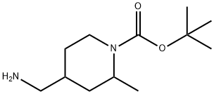 tert-butyl 4-(aminomethyl)-2-methylpiperidine-1-carboxylate|tert-butyl 4-(aminomethyl)-2-methylpiperidine-1-carboxylate