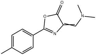 (4E)-4-[(dimethylamino)methylidene]-2-(4-methylphenyl)-4,5-dihydro-1,3-oxazol-5-one Structure