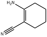 2-氨基-1-环己烯甲腈,15595-71-8,结构式