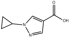 1-cyclopropyl-1H-pyrazole-4-carboxylic acid|1-环丙基吡唑-4-甲酸