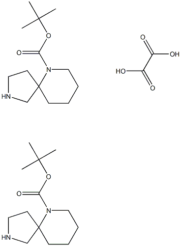 tert-butyl 2,6-diazaspiro[4.5]decane-6-carboxylate hemioxalate,1630907-08-2,结构式