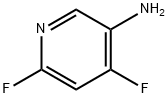 4,6-Difluoropyridin-3-amine Structure